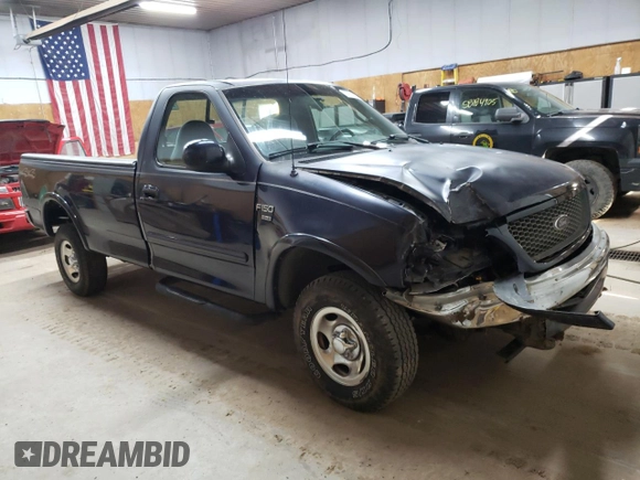 2001 Ford F-150 XL with VIN 2FTRF18W01CA00532, listed as a Copart auction lot 58328095 with 35,573 mi miles and Clean title. Bid and sale history available at DreamBid. Image 4.