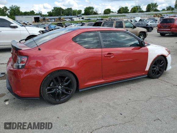2016 Scion tC z VIN JTKJF5C79GJ025565, wystawiony jako Copart lot #58747815 z przebiegiem 89 174 mil mil oraz Szkoda całkowita • Salvage title. Historia ofert i sprzedaży dostępna na DreamBid. Obrazek 3.