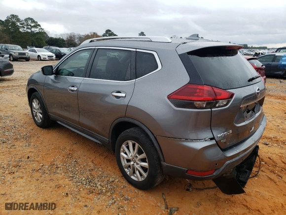 2019 Nissan Rogue SV with VIN KNMAT2MV6KP500834, listed as a Copart auction lot 41894275 with 115,627 mi miles and Salvage Title. Bid and sale history available at carsss.com. Image 2.