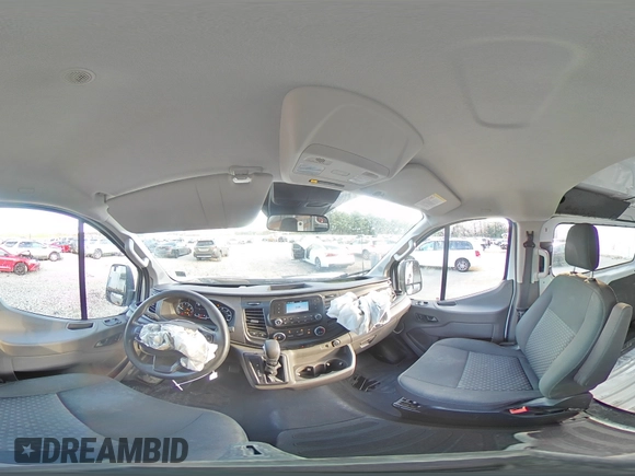2021 Ford Transit Cargo with VIN 1FTBR1Y87MKA44540, listed as a Copart auction lot 74791034 with 128,242 mi miles and Salvage title. Bid and sale history available at DreamBid. Image 15.