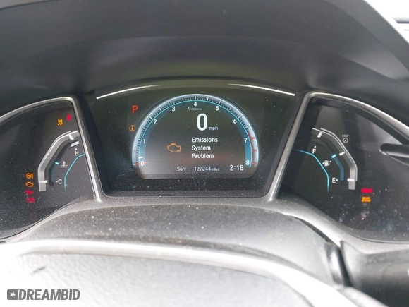 2016 Honda Civic Sedan EX with VIN 19XFC2F77GE009281, listed as a IAAI auction lot 41533440 with 127,244 mi miles. Bid and sale history available at carsss.com. Image 7.