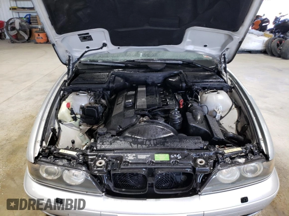 2003 BMW 5 Series 530iA with VIN WBADT63463CK33780, listed as a Copart auction lot 75739024 with 201,366 mi miles and Clean Title. Bid and sale history available at carsss.com. Image 11.