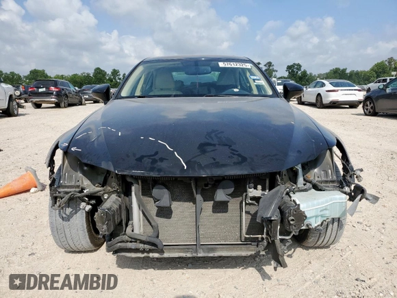 2016 Lexus IS 200t with VIN JTHBA1D22G5028725, listed as a Copart auction lot 57612325 with 85,552 mi miles and Salvage title. Bid and sale history available at DreamBid. Image 5.