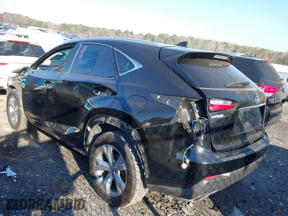 2017 Lexus NX with VIN JTJYARBZ3H2073635, listed as a IAAI auction lot 41749593 with 131,554 mi miles. Bid and sale history available at carsss.com. Image 3.