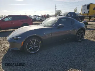 2018 Mazda MX-5 Miata Grand Touring with VIN JM1NDAM72J0203576, listed as a Copart auction lot 61871645 with 20,793 mi miles and Salvage title. Bid and sale history available at DreamBid. Image 1.