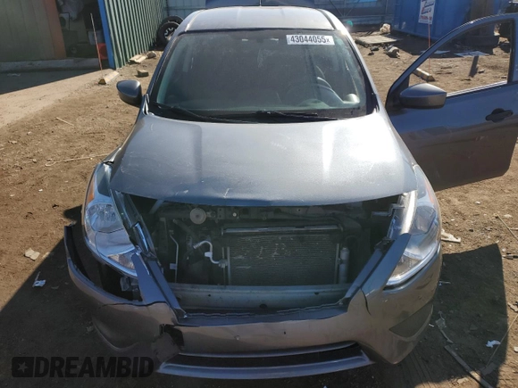 2017 Nissan Versa SV with VIN 3N1CN7AP4HL835782, listed as a Copart auction lot 43044055 with 75,910 mi miles and Non repairable. Bid and sale history available at DreamBid. Image 11.