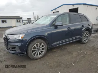 2023 Audi Q7 Premium Plus z VIN WA1LCBF72PD029226, wystawiony jako Copart lot #49309715 z przebiegiem Nie podano mil oraz Szkoda całkowita • Salvage title. Historia ofert i sprzedaży dostępna na DreamBid. Obrazek 1.