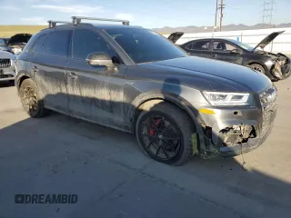 2018 Audi SQ5 Prestige with VIN WA1C4AFYXJ2245392, listed as a Copart auction lot 52140345 with 41,113 mi miles and Salvage Title. Bid and sale history available at carsss.com. Image 4.