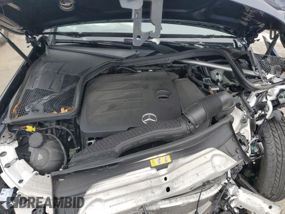 2023 Mercedes-Benz C 300 with VIN W1KWK8DB4PG126089, listed as a Copart auction lot 87676775 with 17,033 mi miles and Non Repairable. Bid and sale history available at DreamBid. Image 11.
