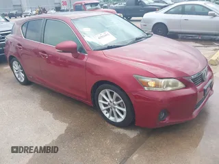 2011 Lexus CT 200h with VIN JTHKD5BH2B2011665, listed as a IAAI auction lot 42512412 with 158,449 mi miles and . Bid and sale history available at DreamBid. Image 1.