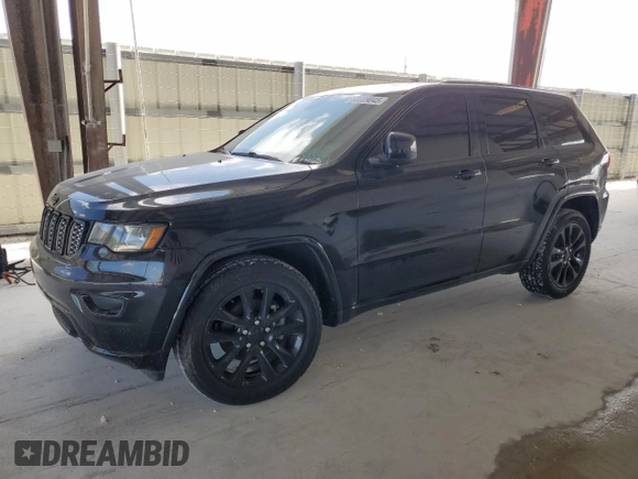 2018 Jeep Grand Cherokee Laredo E with VIN 1C4RJEAG7JC481216, listed as a Copart auction lot 53339045 with 92,654 mi miles and Non repairable. Bid and sale history available at DreamBid. Image 1.