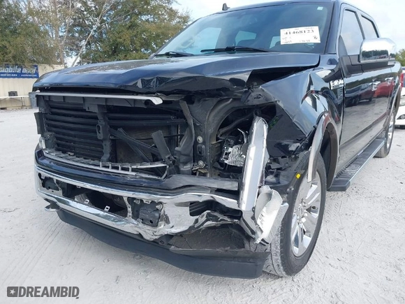 2019 Ford F-150 XL with VIN 1FTEW1E58KFB00989, listed as a IAAI auction lot 41468123 with 78,525 mi miles. Bid and sale history available at carsss.com. Image 6.