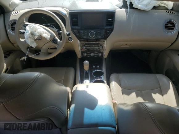 2014 Nissan Pathfinder Platinum with VIN 5N1AR2MM0EC708740, listed as a Copart auction lot 58331805 with Not provided miles and Salvage title. Bid and sale history available at DreamBid. Image 8.
