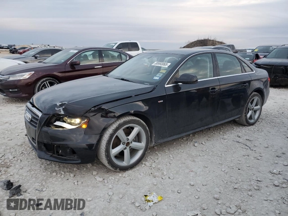 2012 Audi A4 2.0T Premium Plus with VIN WAUEFAFL5CN014508, listed as a Copart auction lot 88993065 with 102,391 mi miles and Salvage Title. Bid and sale history available at carsss.com. Image 1.