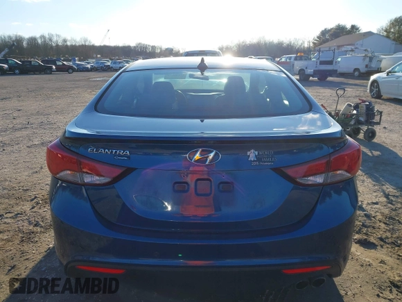2014 Hyundai Elantra z VIN KMHDH6AH0EU027924, wystawiony jako IAAI lot #41646158 z przebiegiem 39 213 mil mil oraz . Historia ofert i sprzedaży dostępna na DreamBid. Obrazek 16.