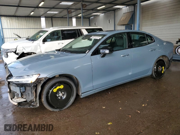 2024 Volvo S60 Ultimate Dark Theme with VIN 7JRL12TM5RG280203, listed as a Copart auction lot 41693885 with 27,438 mi miles and Clean title. Bid and sale history available at DreamBid. Image 1.