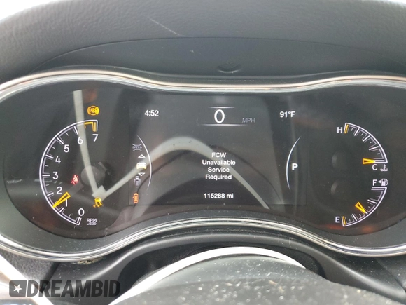 2017 Jeep Grand Cherokee Limited with VIN 1C4RJEBG8HC956073, listed as a Copart auction lot 64629955 with 115,288 mi miles and Non repairable. Bid and sale history available at DreamBid. Image 9.