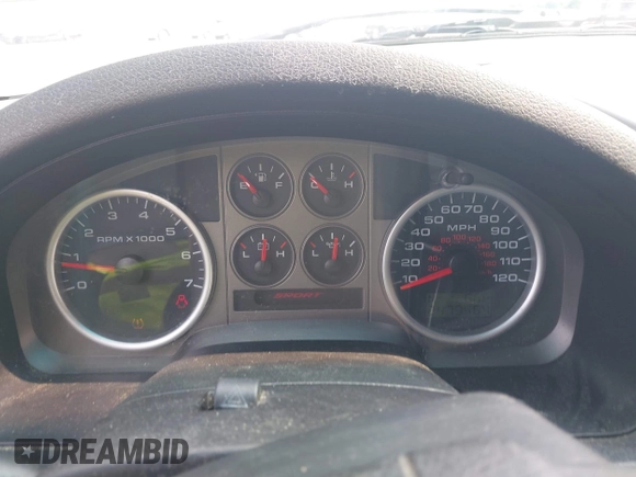 2007 Ford F-150 XLT with VIN 1FTPW12V87KB66390, listed as a IAAI auction lot 42369570 with 247,946 mi miles and . Bid and sale history available at DreamBid. Image 7.