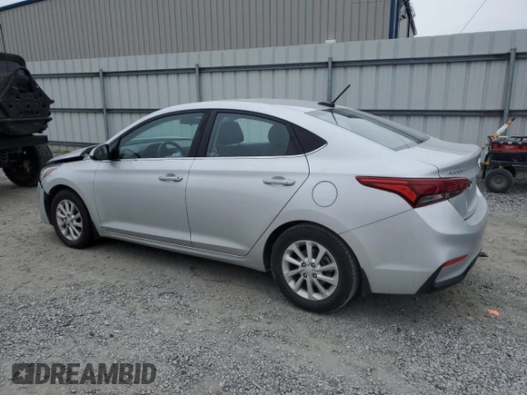 2020 Hyundai Accent SE with VIN 3KPC24A67LE107155, listed as a Copart auction lot 48229045 with 42,845 mi miles and Salvage Title. Bid and sale history available at carsss.com. Image 2.