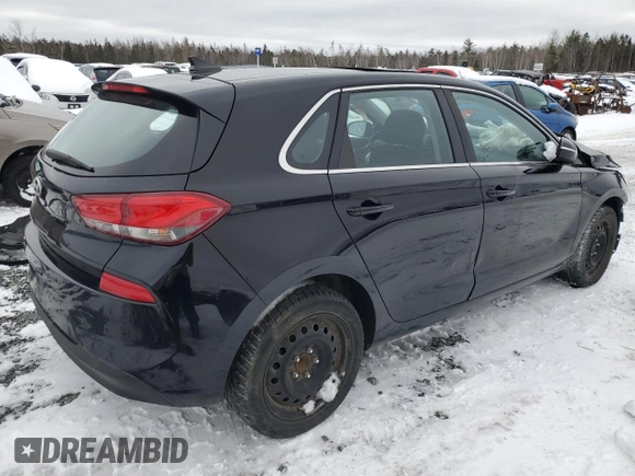 2019 Hyundai Elantra GT with VIN KMHH35LE0KU108754, listed as a Copart auction lot 40777984 with 0 mi miles and Salvage Title. Bid and sale history available at carsss.com. Image 3.