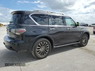 2015 Infiniti QX80 Limited with VIN JN8AZ2NE8F9086449, listed as a Copart auction lot 74882054 with 138,614 mi miles and Salvage Title. Bid and sale history available at carsss.com. Image 3.