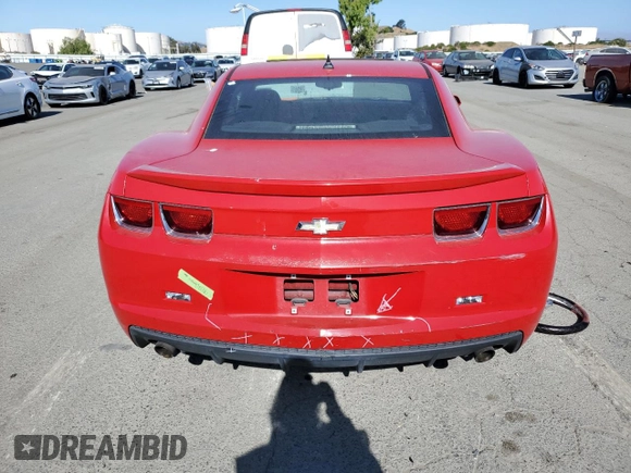 2012 Chevrolet Camaro 1LT with VIN 2G1FB1E37C9203614, listed as a Copart auction lot 60885895 with 128,968 mi miles and Salvage title. Bid and sale history available at DreamBid. Image 6.