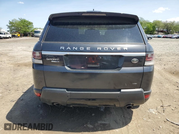 2016 Land Rover Range Rover Sport HSE with VIN SALWR2PF3GA110303, listed as a Copart auction lot 55265955 with 65,303 mi miles and Clean Title. Bid and sale history available at DreamBid. Image 6.
