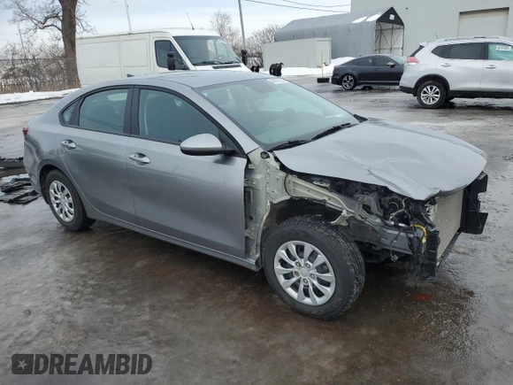 2024 Kia Forte LXS with VIN 3KPF24ADXRE721556, listed as a Copart auction lot 46725535 with 15,514 mi miles and Salvage Title. Bid and sale history available at carsss.com. Image 4.