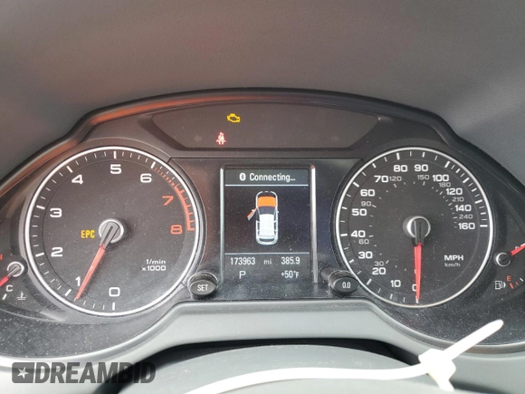 2014 Audi Q5 Premium Plus with VIN WA1LFAFP2EA004665, listed as a Copart auction lot 52170725 with 173,963 mi miles and Clean Title. Bid and sale history available at carsss.com. Image 9.