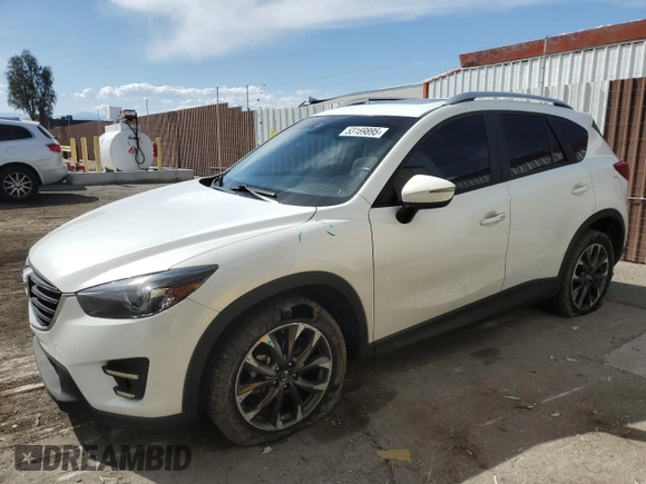 2016 Mazda CX-5 Grand Touring with VIN JM3KE4DY9G0662369, listed as a Copart auction lot 53169895 with 160,784 mi miles and Salvage Title. Bid and sale history available at carsss.com. Image 1.