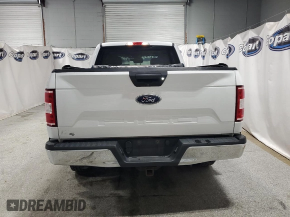2018 Ford F-150 XL with VIN 1FTFW1E53JFC71488, listed as a Copart auction lot 62917705 with 164,587 mi miles and Clean title. Bid and sale history available at DreamBid. Image 6.