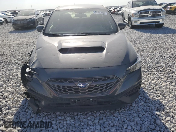 2022 Subaru WRX with VIN JF1VBAA66N9017225, listed as a Copart auction lot 88017935 with Not provided miles and Salvage title. Bid and sale history available at DreamBid. Image 5.