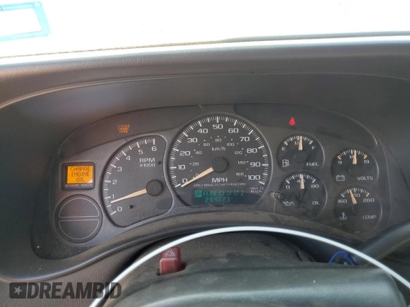 2002 Chevrolet Tahoe LS with VIN 1GNEC13Z52R125580, listed as a Copart auction lot 67901114 with 294,223 mi miles and Salvage Title. Bid and sale history available at carsss.com. Image 9.