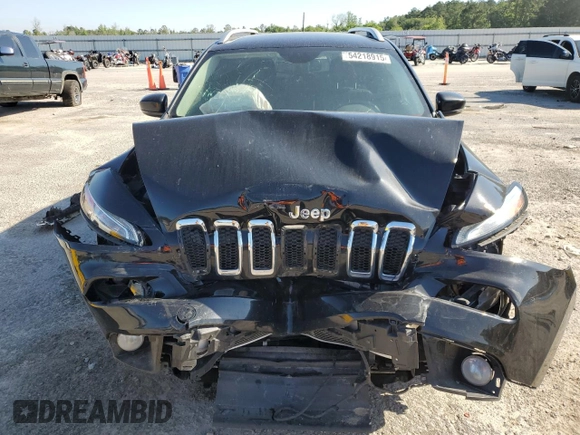 2018 Jeep Cherokee Limited с VIN 1C4PJLDB3JD558993, выставлен на аукционе Copart как лот 54218915 с пробегом 135 589 миль миль и Списание • Salvage title. История ставок и продаж доступна на DreamBid. Изображение 5.