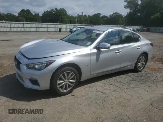2020 Infiniti Q50 Luxe z VIN JN1EV7AP6LM207293, wystawiony jako Copart lot #60029065 z przebiegiem 43 872 mil mil oraz Szkoda całkowita • Salvage title. Historia ofert i sprzedaży dostępna na DreamBid. Obrazek 1.