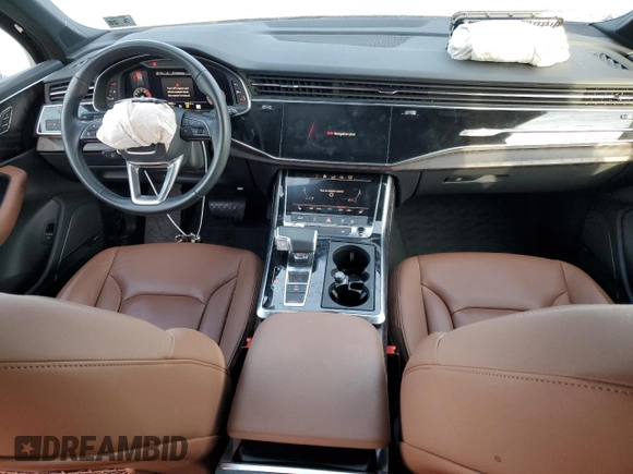 2020 Audi Q7 Premium Plus with VIN WA1LXAF78LD003495, listed as a Copart auction lot 86485284 with 43,802 mi miles and Salvage Title. Bid and sale history available at carsss.com. Image 8.