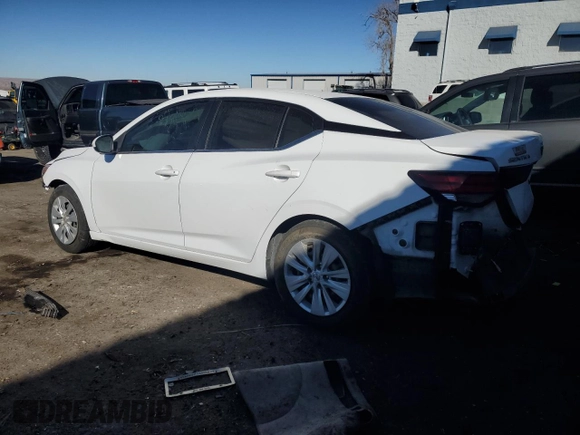 2021 Nissan Sentra S with VIN 3N1AB8BVXMY227149, listed as a Copart auction lot 89309815 with 82,969 mi miles and Salvage Title. Bid and sale history available at DreamBid. Image 2.