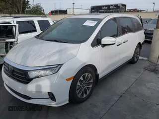 2024 Honda Odyssey EX-L z VIN 5FNRL6H67RB045588, wystawiony jako IAAI lot #41058931 z przebiegiem 4 440 mil mil oraz . Historia ofert i sprzedaży dostępna na DreamBid. Obrazek 23.