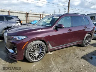 2022 BMW X7 ALPINA XB7 with VIN 5UXCX6C14N9K25149, listed as a Copart auction lot 45928304 with 11,717 mi miles. Bid and sale history available at carsss.com. Image 1.