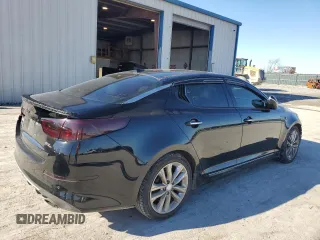 2014 Kia Optima SX Turbo with VIN 5XXGR4A68EG334376, listed as a Copart auction lot 89090345 with 125,929 mi miles and Salvage title. Bid and sale history available at DreamBid. Image 3.