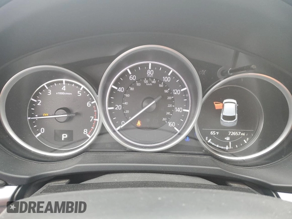 2018 Mazda CX-5 Touring with VIN JM3KFBCM8J0459657, listed as a Copart auction lot 50789585 with 72,657 mi miles and Salvage Title. Bid and sale history available at carsss.com. Image 9.