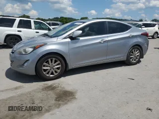2015 Hyundai Elantra SE with VIN 5NPDH4AE1FH627894, listed as a Copart auction lot 64976495 with 97,286 mi miles and Salvage title. Bid and sale history available at DreamBid. Image 1.