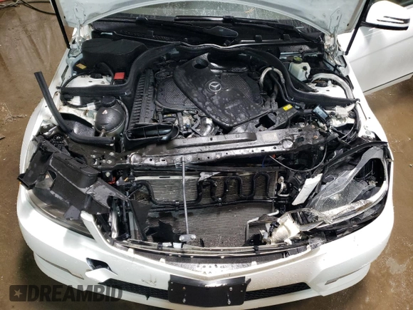 2014 Mercedes-Benz C 300 Sport with VIN WDDGF8AB1EA946000, listed as a Copart auction lot 48055805 with 81,071 mi miles and Salvage Title. Bid and sale history available at DreamBid. Image 11.