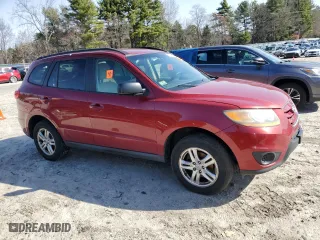 2011 Hyundai Santa Fe GLS with VIN 5XYZGDAB3BG063701, listed as a Copart auction lot 50122635 with 198,087 mi miles and Clean Title. Bid and sale history available at carsss.com. Image 4.
