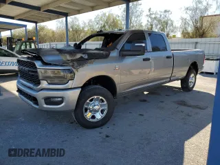 2023 Ram 3500 Tradesman with VIN 3C63R3GL6PG525002, listed as a Copart auction lot 79292274 with 0 mi miles and Salvage Title. Bid and sale history available at carsss.com. Image 1.