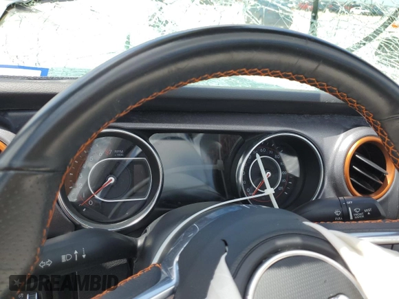 2021 Jeep Gladiator Mojave with VIN 1C6JJTEG5ML624140, listed as a Copart auction lot 54108725 with Not provided miles and Non repairable. Bid and sale history available at DreamBid. Image 9.