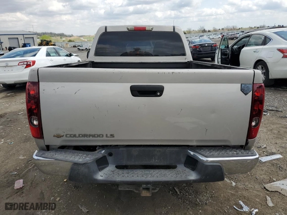 2005 Chevrolet Colorado Z85 with VIN 1GCCS148X58289037, listed as a Copart auction lot 49922174 with 207,322 mi miles and Salvage Title. Bid and sale history available at carsss.com. Image 6.