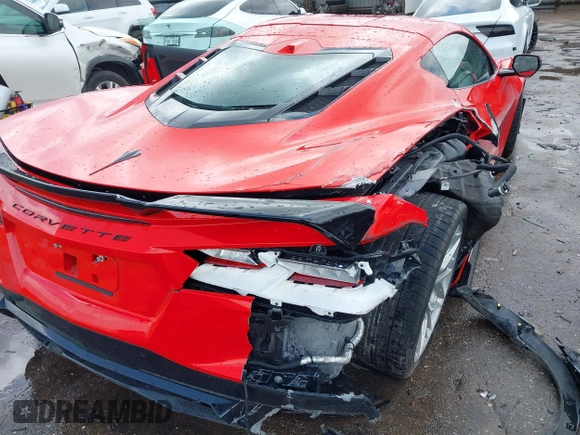 2023 Chevrolet Corvette 2LT with VIN 1G1YB2D47P5100608, listed as a IAAI auction lot 42103534 with 19,694 mi miles and . Bid and sale history available at DreamBid. Image 6.