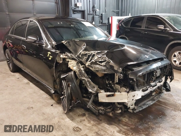 2021 Mercedes-Benz S 580 z VIN W1K6G7GBXMA032708, wystawiony jako IAAI lot #41402450 z przebiegiem 30 065 mil mil oraz . Historia ofert i sprzedaży dostępna na DreamBid. Obrazek 1.