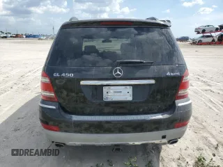 2008 Mercedes-Benz GL-Class 4.6L with VIN 4JGBF71E28A356784, listed as a Copart auction lot 52290805 with 189,994 mi miles and Salvage Title. Bid and sale history available at carsss.com. Image 6.